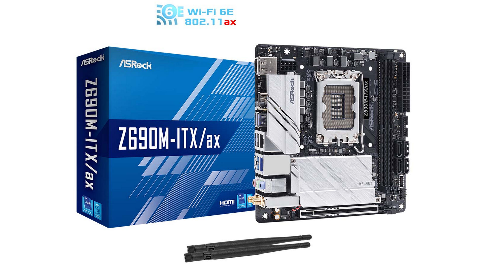 Mainboard ASRock Z690M-ITX/ax - Hưng Thịnh Tech