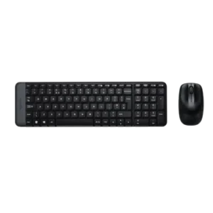 Combo Phím Chuột Không Dây Logitech MK220 Chính Hãng (Đen)