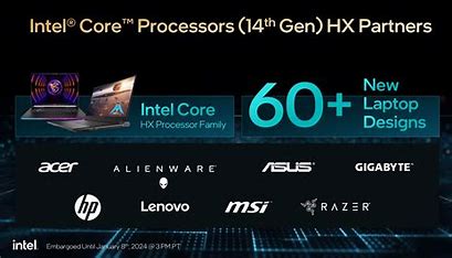 CPU Mobile Raptor Lake Refresh HX