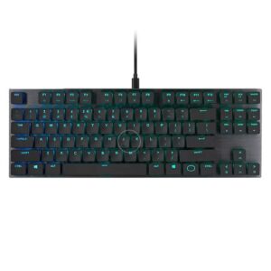 Bàn Phím Cơ Cooler Master SK630 MX Cherry Low Profile Red Switch RGB TKL (Đen) SK-630-GKLR1-US