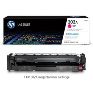 Mực in HP laser màu 202A LaserJet M254 Magenta CF503A